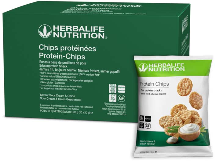  Herbalife - Protein Chips Sour Cream & Onion - Haga clic en la imagen para más información